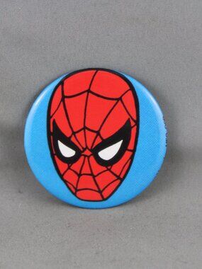 Vintage Marvel Comics Pin - Spider-Man - Celluloid Pin